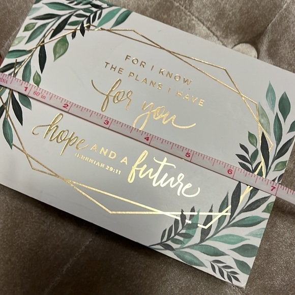 Wooden plaque, for I know the plans I have for you, plans to give you hope… - Picture 4 of 8